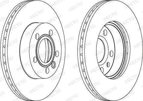 Necto WN930 - Тормозной диск autospares.lv