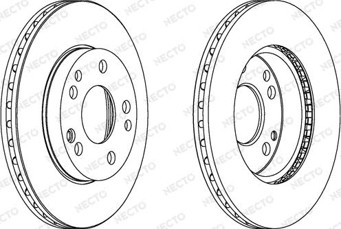 Diamax N08608 - Тормозной диск autospares.lv