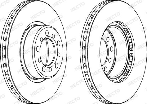 CAR DF 1586 - Тормозной диск autospares.lv