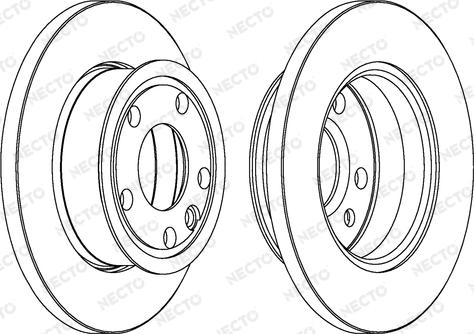 Fenox TB215250 - Тормозной диск autospares.lv