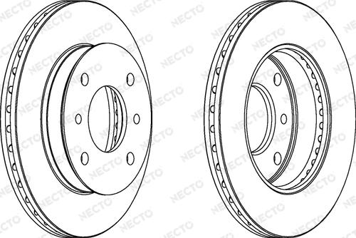 Necto WN515 - Тормозной диск autospares.lv