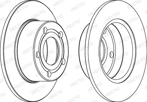 RHIAG 10539403 - Тормозной диск autospares.lv