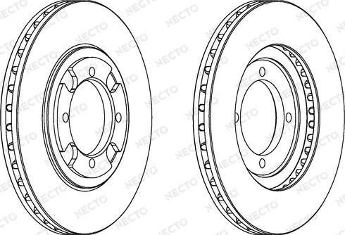 Necto WN699 - Тормозной диск autospares.lv