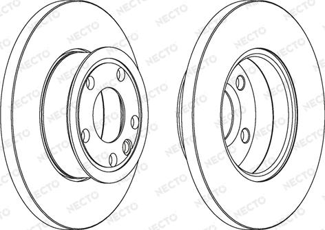 Necto WN625 - Тормозной диск autospares.lv