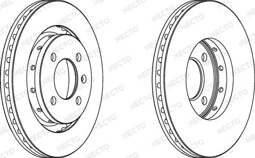 FTE BS5166 - Тормозной диск autospares.lv