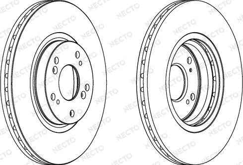Necto WN1379 - Тормозной диск autospares.lv