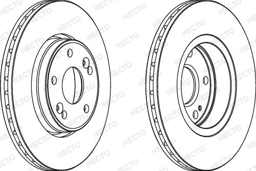 BENDIX 521999 - Тормозной диск autospares.lv