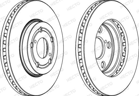 Necto WN755 - Тормозной диск autospares.lv