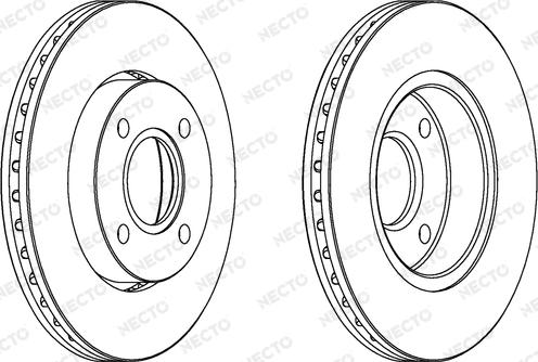 Necto WN751 - Тормозной диск autospares.lv