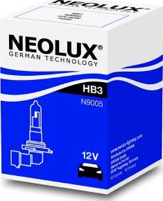 NEOLUX® N9005 - Лампа накаливания, фара дальнего света autospares.lv