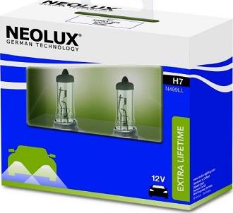 NEOLUX® N499LL-SCB - Лампа накаливания, фара дальнего света autospares.lv