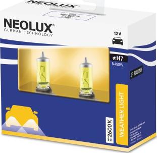 NEOLUX® N499W-2SCB - Лампа накаливания, фара дальнего света autospares.lv