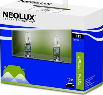 NEOLUX® N448LL-SCB - Лампа накаливания, фара дальнего света autospares.lv