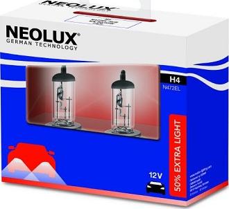 NEOLUX® N472EL-SCB - Лампа накаливания, фара дальнего света autospares.lv