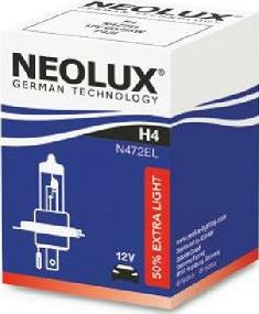 NEOLUX® N472EL - Лампа накаливания, фара дальнего света autospares.lv