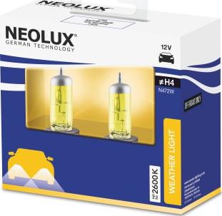 NEOLUX® N472W2SCB - Лампа накаливания, фара дальнего света autospares.lv