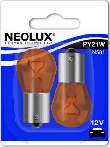 NEOLUX® N581-02B - Лампа накаливания, фонарь указателя поворота autospares.lv