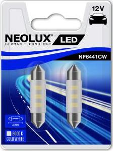 NEOLUX® NF6441CW-02B - Лампа накаливания, освещение салона autospares.lv