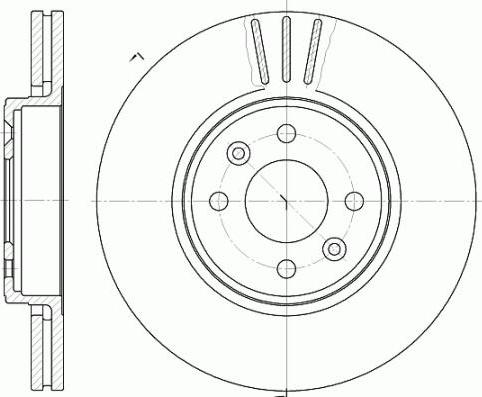 NEW BLOX NB016940V04F - Тормозной диск autospares.lv