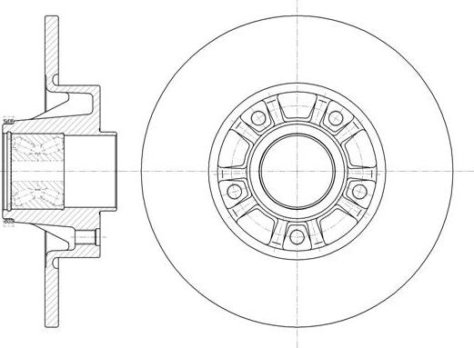 NEW BLOX NB018440B05R - Тормозной диск autospares.lv