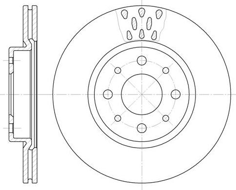 NEW BLOX NB013000V04F - Тормозной диск autospares.lv