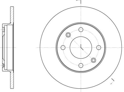 NEW BLOX NB012410S04F - Тормозной диск autospares.lv