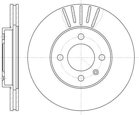 NEW BLOX NB012860V04F - Тормозной диск autospares.lv