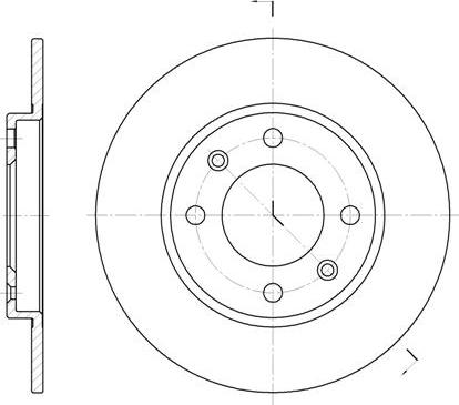 NEW BLOX NB012390S04R - Тормозной диск autospares.lv