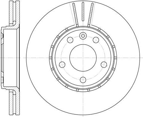 NEW BLOX NB017930V05F - Тормозной диск autospares.lv