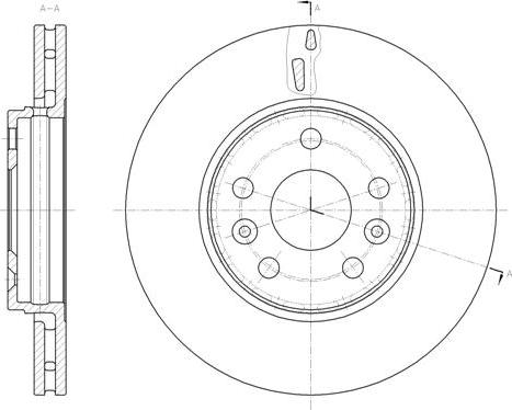 NEW BLOX NB025220V05F - Тормозной диск autospares.lv