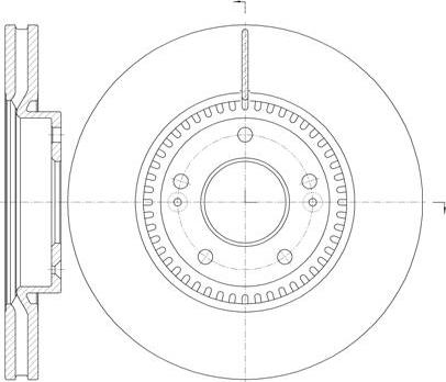 NEW BLOX NB020990V05F - Тормозной диск autospares.lv