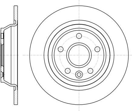 NEW BLOX NB022780S05R - Тормозной диск autospares.lv