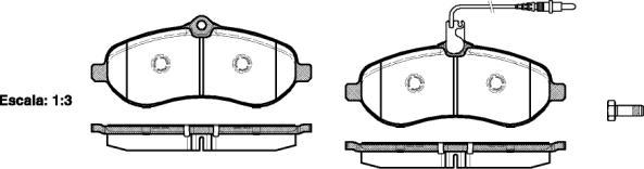 NEW BLOX NB24595V01 - Тормозные колодки, дисковые, комплект autospares.lv