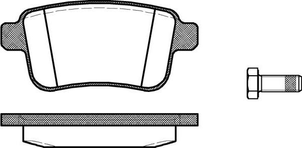 NEW BLOX NB24692N00 - Тормозные колодки, дисковые, комплект autospares.lv