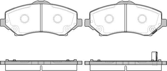 NEW BLOX NB24604V02 - Тормозные колодки, дисковые, комплект autospares.lv