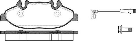 NEW BLOX NB24007V02 - Тормозные колодки, дисковые, комплект autospares.lv