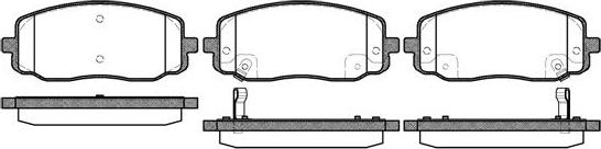 NEW BLOX NB24110S00 - Тормозные колодки, дисковые, комплект autospares.lv