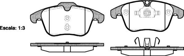 NEW BLOX NB24123S00 - Тормозные колодки, дисковые, комплект autospares.lv