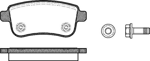 NEW BLOX NB24820N00 - Тормозные колодки, дисковые, комплект autospares.lv