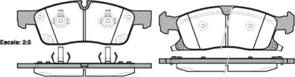 NEW BLOX NB25190V02 - Тормозные колодки, дисковые, комплект autospares.lv