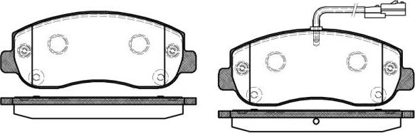 NEW BLOX NB25147V01 - Тормозные колодки, дисковые, комплект autospares.lv