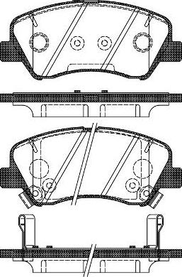 NEW BLOX NB25348V02 - Тормозные колодки, дисковые, комплект autospares.lv