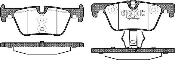 NEW BLOX NB25307N00 - Тормозные колодки, дисковые, комплект autospares.lv