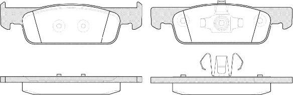 NEW BLOX NB25702S00 - Тормозные колодки, дисковые, комплект autospares.lv