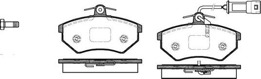 NEW BLOX NB20901T19 - Тормозные колодки, дисковые, комплект autospares.lv