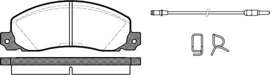 NEW BLOX NB20926V02 - Тормозные колодки, дисковые, комплект autospares.lv