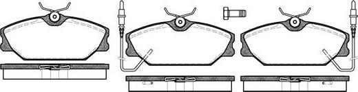 NEW BLOX NB20920V02 - Тормозные колодки, дисковые, комплект autospares.lv