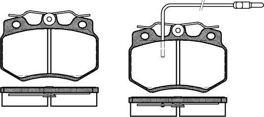 NEW BLOX NB20923V02 - Тормозные колодки, дисковые, комплект autospares.lv