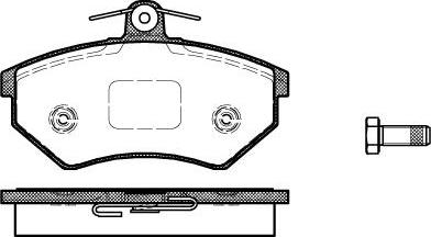 NEW BLOX NB20168T19 - Тормозные колодки, дисковые, комплект autospares.lv