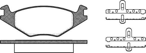 NEW BLOX NB20889N00 - Тормозные колодки, дисковые, комплект autospares.lv